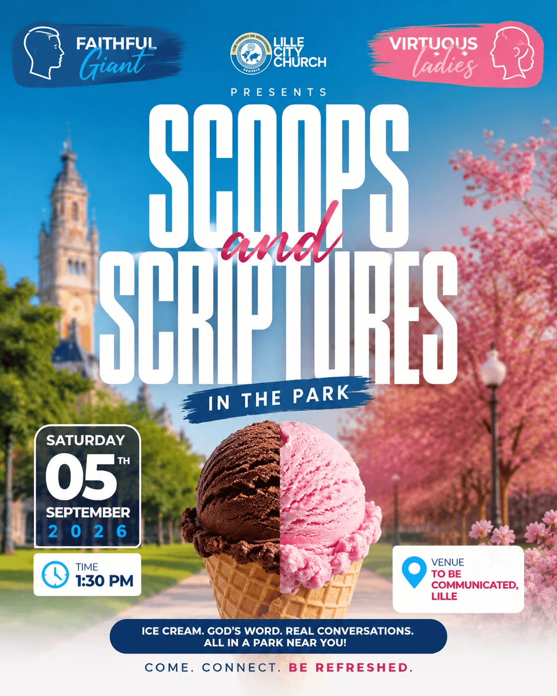 Scoops & Scriptures in the Park