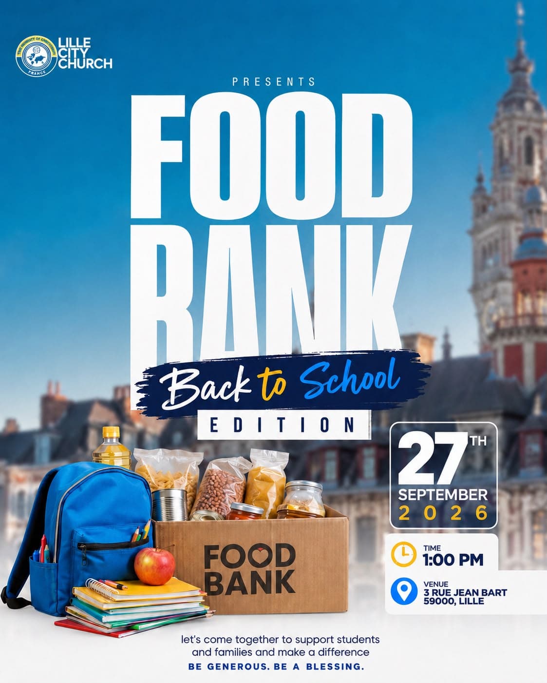Food Bank - Back to School Edition